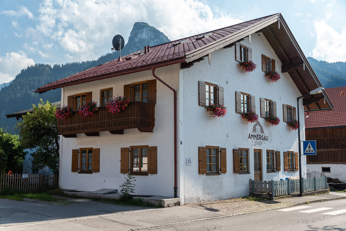 Ammergau Lodge mit Kofel